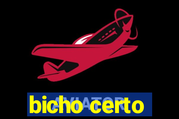 bicho certo